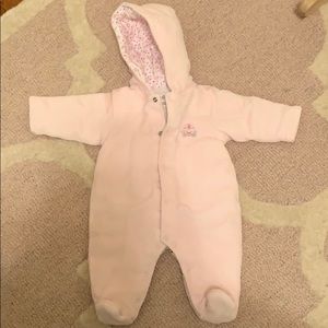 Kissy kissy one-piece bunting suit